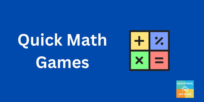 Quick Math - Learning Games