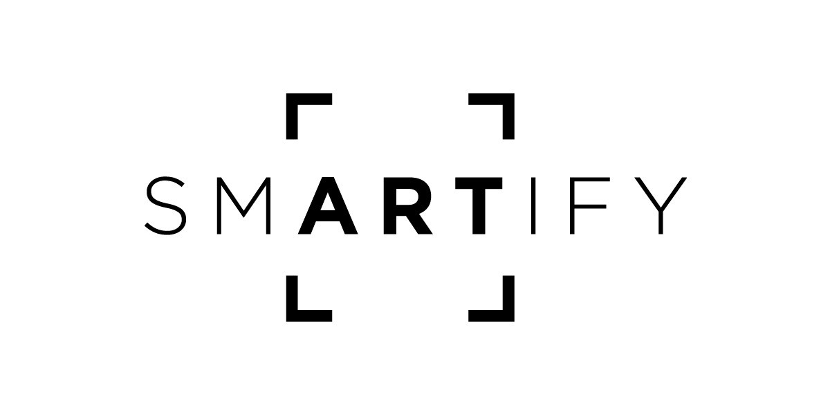 Smarty app logo displayed in black and white